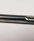 SA-1 Cylinder Carbide Burr 1/4 Inch Shank Single Cut Solid Carbide For Metalworking And Deburring, side view