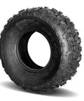 All Terrain 19x7-8 ATV UTV Tires Set Of 2 Tubeless 4PR, rugged nylon cord with tough tread for mud and sand, side view