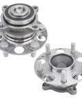 Rear Wheel Hub And Bearing Assembly Pair For Honda Accord 2008 To 2012 And Acura TSX 2009 To 2014, 5-Bolt Lugs, ABS Encoder