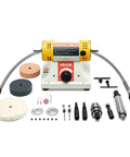 Heavy Hitter 1/2HP Bench Buffer Polisher Machine With Variable Speed Benchtop Grinder, accessories and buffers included.