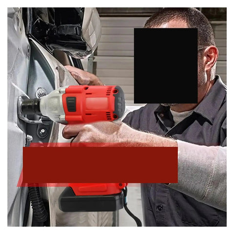 Gangsupqd Brushless Impact Wrench Cordless High Torque Electric Power Tool For Scaffolding Carpentry And Car Work Lightweight Design Swift Charging Effortless Performance
