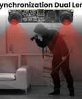Beast High Speed 210fps USB Camera With Global Shutter And Dual Lens Monochrome Module 800P Sync detecting movement