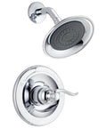Windemere 14 Series Chrome Shower Faucet Trim Kit With Shower Head And Handle Includes Chrome Finish Trim Valve Not Included Easy Bathroom Upgrade For Modern Shower Remodel For Quick DIY Install