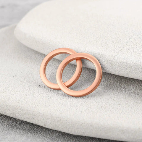Pair of copper oil drain washers from 10-Piece Copper Oil Drain Washer Set 12x15.5x1.5mm For Leak-Free Seals N0138128 N0138122