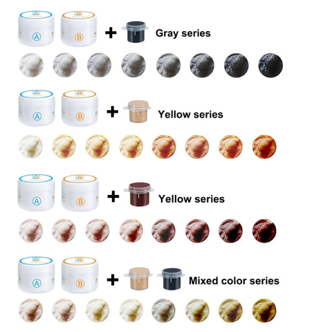 Color Match Countertop Repair Kit For Granite Marble Quartz Corian Tile And Stone Surfaces With Epoxy Resin color series