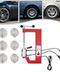 Spot Tire Vulcanizing Kit For Cars And Trucks 110V With 6 Molds, DIY Garage Tire Repair Tool Set, Hot Cure Vulcanizer For Car Tires 140-165 C