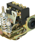 Internal view of Heavy Duty Pressure Switch 40-60 PSI for Plumbing Systems, Easy Install Water Control, showing metal components