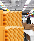 Stack of Bubble Mailers 8.5 By 12 Inches 200 Pack Self Sealing Padded Envelopes Durable Yellow Kraft Paper Mailers