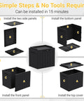 Assembly instructions for Outdoor 31 Gallon Storage Box With Lid For Patio Furniture Garden Tools Pool Supplies Waterproof UV Resistant Lockable Weatherproof Durable Resin Perfect Backyard Organizer To Keep Your Yard Clean And Clutter Free.