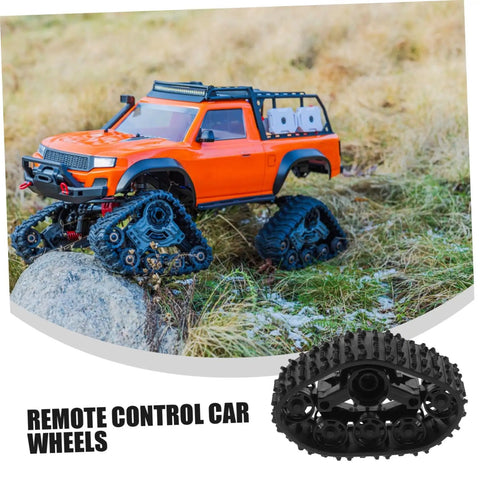 Track Wheel Replacement Kit For Toy Tank Crawler All Terrain Off Road DIY Drive System Upgrade Snow Mud And Rugged Terrain Compatible