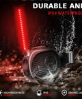 Bike Tail Light For Night Rides USB Rechargeable Waterproof Red LED Safety Light With Wide Beam and Multiple Modes in rain
