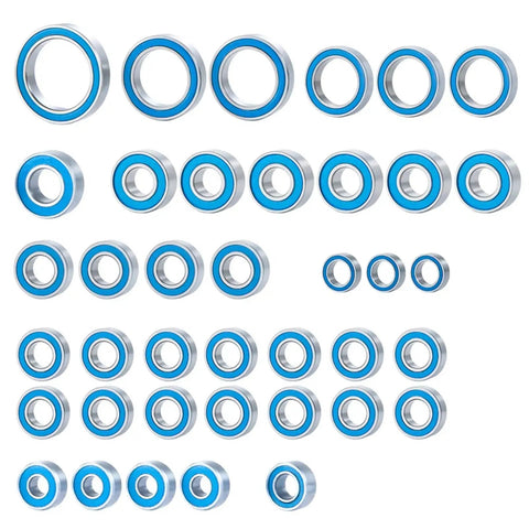 RC Ball Bearing Kit 39pcs Upgrade Parts For Traxxas TRX4 Bronco 1 To 10 Crawler Car steel bearings set