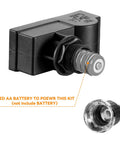 2 Outlet Universal Spark Generator Igniter Switch For Gas Grills Battery Powered AA Push Button shown with need for battery