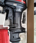 40 HP 2 Stroke Outboard Motor With Electric Start And Hydraulic Lift Reliable Marine Engine in packaging