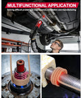 Kick Seized Bolts Loose With This 1300W Magnetic Induction Heater Featuring Five Quick Swap Coils For Lightning Fast Heating And Effortless Rusty Nut Extraction In Your Garage Or Workshop, displayed in use under a vehicle.