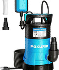 Workhorse Submersible Sump Pump 1HP 5300GPH High Flow Water Transfer Pump with Automatic Float Switch and 26 Ft Cord