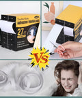 Heavy Duty 2 Inch X 27 Feet White Hook And Loop Tape With Super Grippy Self Adhesive Back for organizing and DIY projects.