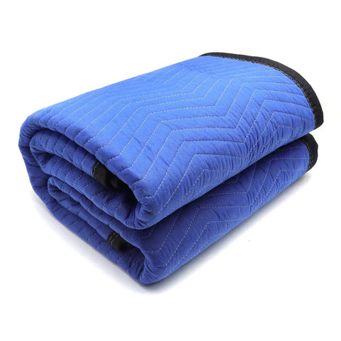 72x80 Extra Thick Furniture Moving Blanket Pack Of 12 Heavy Duty Protective Pads For Shipping And Moving, folded view