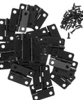 50 Pairs 1 Inch Tiny Metal Hinges with Screws for Wooden Boxes, Jewelry Boxes and Gift Cases, Ideal for DIY Crafts and Small Box Repairs, Mini Hinge Set for Craft Lovers and Hobbyists.