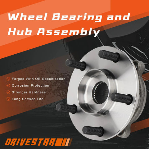 Front Wheel Hub And Bearing Assembly For Mazda 6 2014 2016 And Mazda CX5 2013 2016 showcasing its strong and durable design.