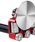 Sheet Metal Roller Break Bender For 40 To 180 Degree Bends Pro Grade Single Station Disc Bender with detachable disc detail