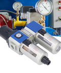 Heavy Duty 3 In 1 Pneumatic Air Filter Regulator Lubricator Combo With Water Oil Trap Separator and pressure gauge