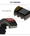 Go Kart Drive Belt 30 Series Replacement Pack Of 3 Replaces Manco 5959 And Comet 203589 for 5HP to 7HP karts, belt close-up
