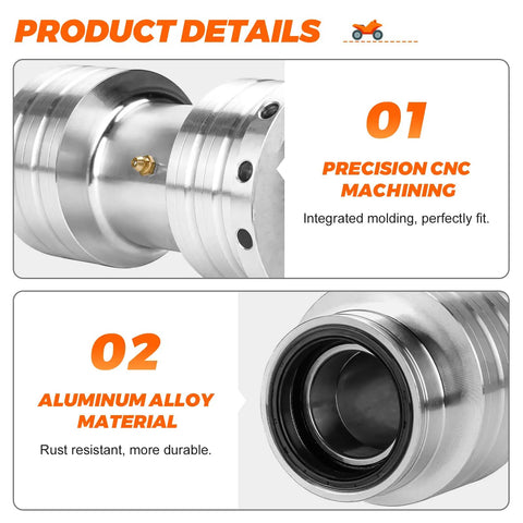 Honda Rear Axle Bearing Carrier For ATV Fits TRX 250R 1986 1987 1988 1989 And TRX 400X 2009 2014 As Well As TRX 400EX 1999 2008 With High Load Bearings And Durable A356 Aluminum For Stronger CV Axle Support, CNC-machined aluminum alloy bearing carrier