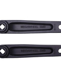 Diamond Hole Forged 6061 Alloy Bike Crank Arms For E Bikes 89Mm To 175Mm shown with diamond interface spindle holes.