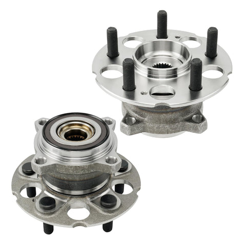 Rear Wheel Bearing Hub Assembly Compatible With Honda CR-V 2012 2016 AWD And Acura RDX 2013 2015 AWD 5 Lug With ABS Replacement Part