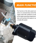Car Idle Air Control Valve Throttle Stepper Motor OEM Replacement for Rock-Solid Idle, Smooth Airflow, Quick Adaptation