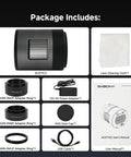 Package contents for Cooled Color Astronomy Camera With IMX571 APS-C Sensor, 26MP Crisp High-Resolution Imaging.