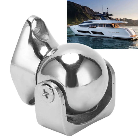 Magnetic Door Stopper With Rotating Head 316 Stainless Steel Door Holder Adjustable 8 Lbs Holding Power Keeps Doors From Slamming