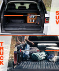 Third Hand Adjustable Support System Cargo Bar for Truck Bed and Drywall Extends 35 to 63 Inches in SUV and truck uses