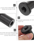 Set Of Five Replacement Track Spacers For Barn Door Hardware Kit DIY Ready Durable High Carbon Steel Spacers With Smooth Polished Finish