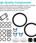 Tune Up Kit For Soft Serve Machines 336 338 339 754 774 791 794, FT X49463 4 1 Parts Compatible For Easy Maintenance And Peak Performance And Smooth Scoops For Home Use And Commercial Kitchens With Quick Install And Durable Build.