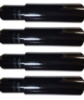 4 Pack Heavy Duty Shock Absorbers For Trailer Suspension Systems Compatible With Intraax Vantraax Cush Ridewell Trailmobile Saf Holland Gabriel 85000 Monroe 65416 Replacement TR85000 arranged in a row