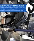 Lower Control Arm Prying Tool For Suspension Maintenance under vehicle wheel, showing high-strength alloy steel material.
