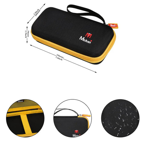 Tough As Nails Hard Shell Protective Case Compatible With DW0100 Stud Finder Built To Take A Beating Waterproof Shockproof EVA Storage Bag Heavy Duty Gear Holder Snug Fit Kickass Protection For Tradesmen And DIY Builders