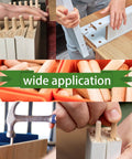 28 Piece Grooved Wooden Dowel Set For Woodworking M6 M8 M10 in use for furniture and DIY projects