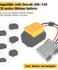 20V To 12V DC Step Down Converter Kit For 18V And 20V Batteries To Power Wheels And DIY Projects 240W Output 20A Max Voltage Regulator