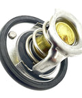 Heavy Duty Diesel Engine Thermostat Rated At 71C Genuine Oem Replacement close-up view showcasing durable metal and rubber components.