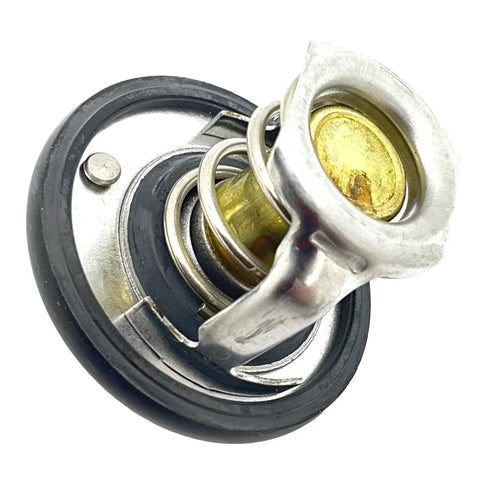 Heavy Duty Diesel Engine Thermostat Rated At 71C Genuine Oem Replacement close-up view showcasing durable metal and rubber components.