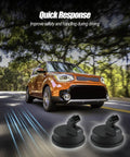 Pair Of Rear Hub Bearings With Abs Speed Sensor For Kia Soul Ev 2014 To 2019 installed beside car on road.