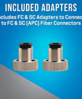 FC and SC APC adapters for Pro Grade PON Power Meter For FTTx Networking With Concurrent 1310 1490 1550 Nm Readouts
