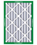 20x25x4 Air Filter MERV 8 Pleated Electrostatic For Universal HVAC Replacement Heavy Duty Dust And Allergy Defense Fits Furnaces And ACs