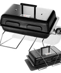 GPT 25 Propane Burner Grill With Foldable Legs For Camping And Tailgate Ready Portable BBQ Grill With Adjustable Regulator