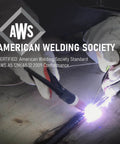 AWS certification for Lanthanated Tungsten Electrode For TIG Welding With Gold Tip One Point Five Percent Lanthanated One Sixteenth By Seven Inch WL Fifteen EWLa Ten Pack AWS Certified Easy Arc Start Performance