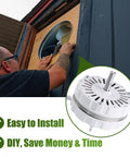 Attic Fan Motor Replacement Kit For 2000 Series Attic Vent Fans, Includes Replacement Motor, White Power Unit, Support Brackets, Nylon