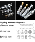60 Pack Hollow Wall Anchors With Screws For Concrete And Drywall Heavy Duty Steel Expansion Bolts Zinc Plated shown in various views